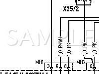 2008 MERCEDES-BENZ ML550  5.5 V8 GAS Wiring Diagram