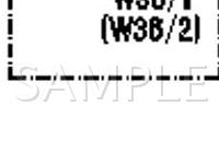 2004 MERCEDES-BENZ CL55 AMG 5.5 V8 GAS Wiring Diagram