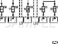 2008 MERCEDES-BENZ SL65 AMG  6.0 V12 GAS Wiring Diagram