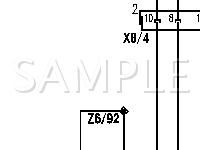 2008 MERCEDES-BENZ SL55 AMG  5.5 V8 GAS Wiring Diagram