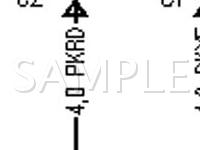 2005 MERCEDES-BENZ CLK320  3.2 V6 GAS Wiring Diagram