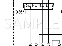 2007 MERCEDES-BENZ ML320 CDI 3.0 V6 DIESEL Wiring Diagram
