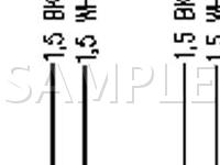 2005 MERCEDES-BENZ SLR Mclaren  5.5 V8 GAS Wiring Diagram