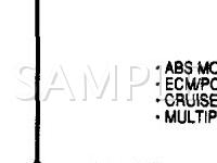 2003 Acura RSX  2.0 L4 GAS Wiring Diagram