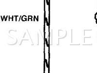 2000 Acura NSX  3.2 V6 GAS Wiring Diagram