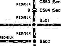 1990 Acura Integra RS 1.8 L4 GAS Wiring Diagram