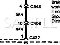 1990 Acura Integra RS 1.8 L4 GAS Wiring Diagram