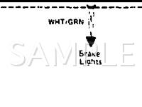 1990 Acura Legend  2.7 V6 GAS Wiring Diagram