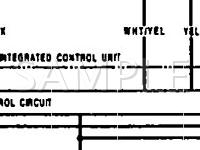 1991 Acura Legend L 3.2 V6 GAS Wiring Diagram