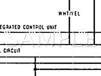 1992 Acura Legend  3.2 V6 GAS Wiring Diagram