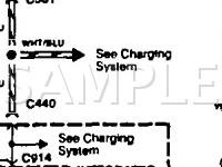 1996 Acura Integra LS 1.8 L4 GAS Wiring Diagram