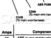 1997 Acura TL  2.5 L5 GAS Wiring Diagram