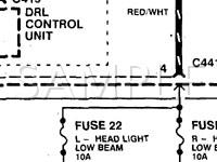 1999 Acura Integra GS 1.8 L4 GAS Wiring Diagram