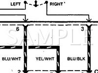 1999 Acura Integra LS 1.8 L4 GAS Wiring Diagram