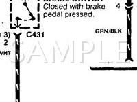 1999 Acura Integra LS 1.8 L4 GAS Wiring Diagram
