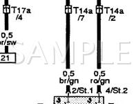 2000 Audi A4 Quattro Avant 2.8 V6 GAS Wiring Diagram
