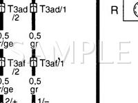 2001 Audi A4 Quattro Avant 2.8 V6 GAS Wiring Diagram