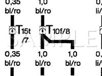 2001 Audi Allroad Quattro  2.7 V6 GAS Wiring Diagram