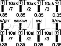 2001 Audi Allroad Quattro  2.7 V6 GAS Wiring Diagram