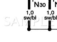 2000 Audi S4  2.7 V6 GAS Wiring Diagram