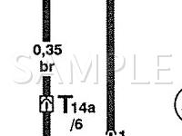 2002 Audi Allroad Quattro  2.7 V6 GAS Wiring Diagram