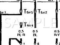 1990 Audi 100 Quattro  2.3 L5 GAS Wiring Diagram