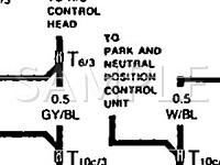 1990 Audi 100 Quattro  2.3 L5 GAS Wiring Diagram