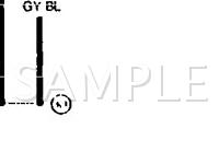 1990 Audi 200  2.2 L5 GAS Wiring Diagram