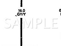 1990 Audi Coupe Quattro 20V 2.3 L5 GAS Wiring Diagram