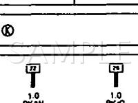 1990 Audi 90 Quattro 20V 2.3 L5 GAS Wiring Diagram
