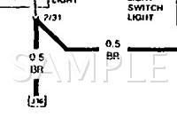 1990 Audi V8 Quattro 32V 3.6 V8 GAS Wiring Diagram