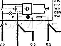 1990 Audi V8 Quattro 32V 3.6 V8 GAS Wiring Diagram