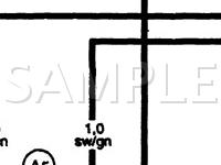 1997 Audi A4  2.8 V6 GAS Wiring Diagram