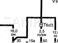 1998 Audi A4 Quattro  1.8 L4 GAS Wiring Diagram