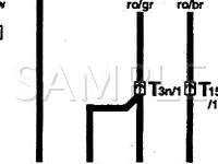 1999 Audi A6  2.8 V6 GAS Wiring Diagram