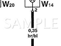 2003 Audi TT Quattro  1.8 L4 GAS Wiring Diagram