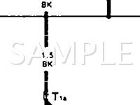 1992 Audi 100 CS 2.8 V6 GAS Wiring Diagram