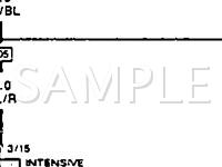 1991 Audi 200 Quattro 10V 2.2 L5 GAS Wiring Diagram