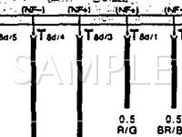 1991 Audi 200  2.2 L5 GAS Wiring Diagram