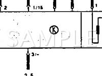 1991 Audi V8 Quattro 32V 3.6 V8 GAS Wiring Diagram