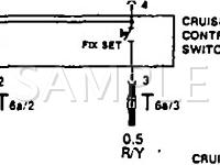 1991 Audi 80  2.3 L5 GAS Wiring Diagram