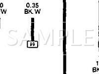1991 Audi 90 Quattro 20V 2.3 L5 GAS Wiring Diagram