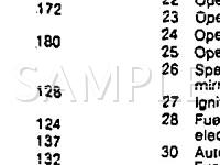 1993 Audi 100 Quattro CS 2.8 V6 GAS Wiring Diagram