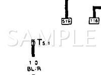 1993 Audi 100 Quattro CS 2.8 V6 GAS Wiring Diagram