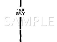 1993 Audi 90 S 2.8 V6 GAS Wiring Diagram