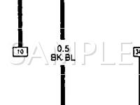 1993 Audi 90 S 2.8 V6 GAS Wiring Diagram