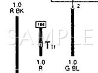 1993 Audi 90 Quattro CS 2.8 V6 GAS Wiring Diagram