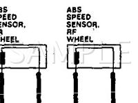 1993 Audi 90 Quattro CS 2.8 V6 GAS Wiring Diagram