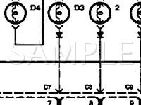 1994 Acura Integra LS 1.8 L4 GAS Wiring Diagram