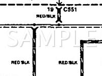 1994 Acura Integra RS 1.8 L4 GAS Wiring Diagram